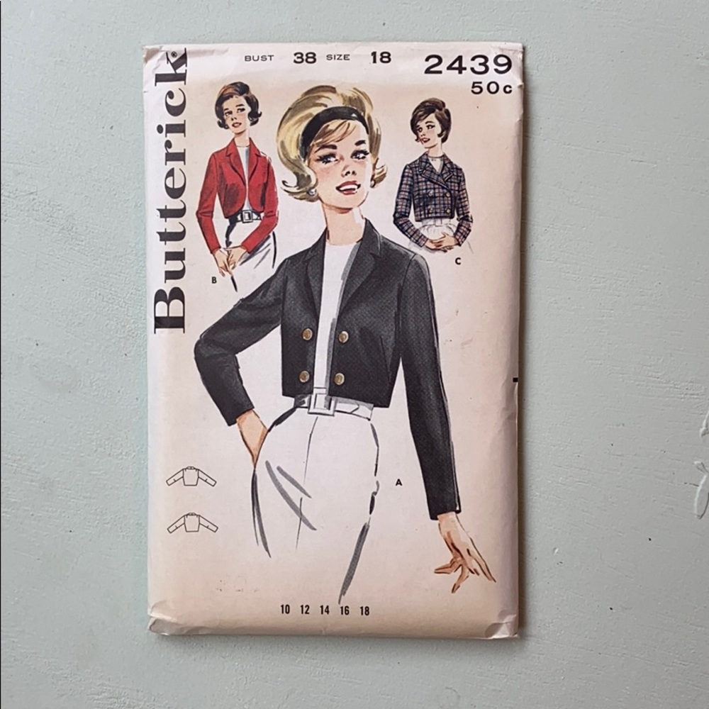 Vintage Butterick’s 2439 Sewing Pattern
